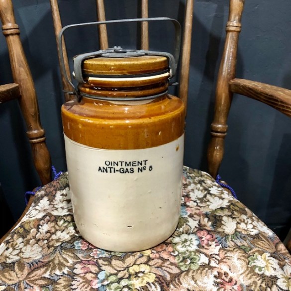 WW1 Gas Ointment Jar 1